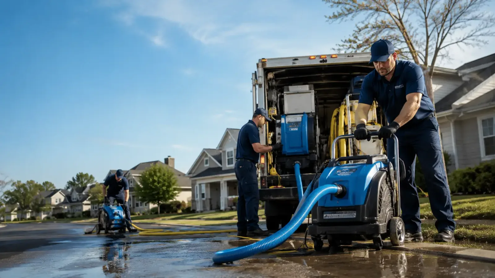 Flood Damage Cleanup in Burns Flat, OK